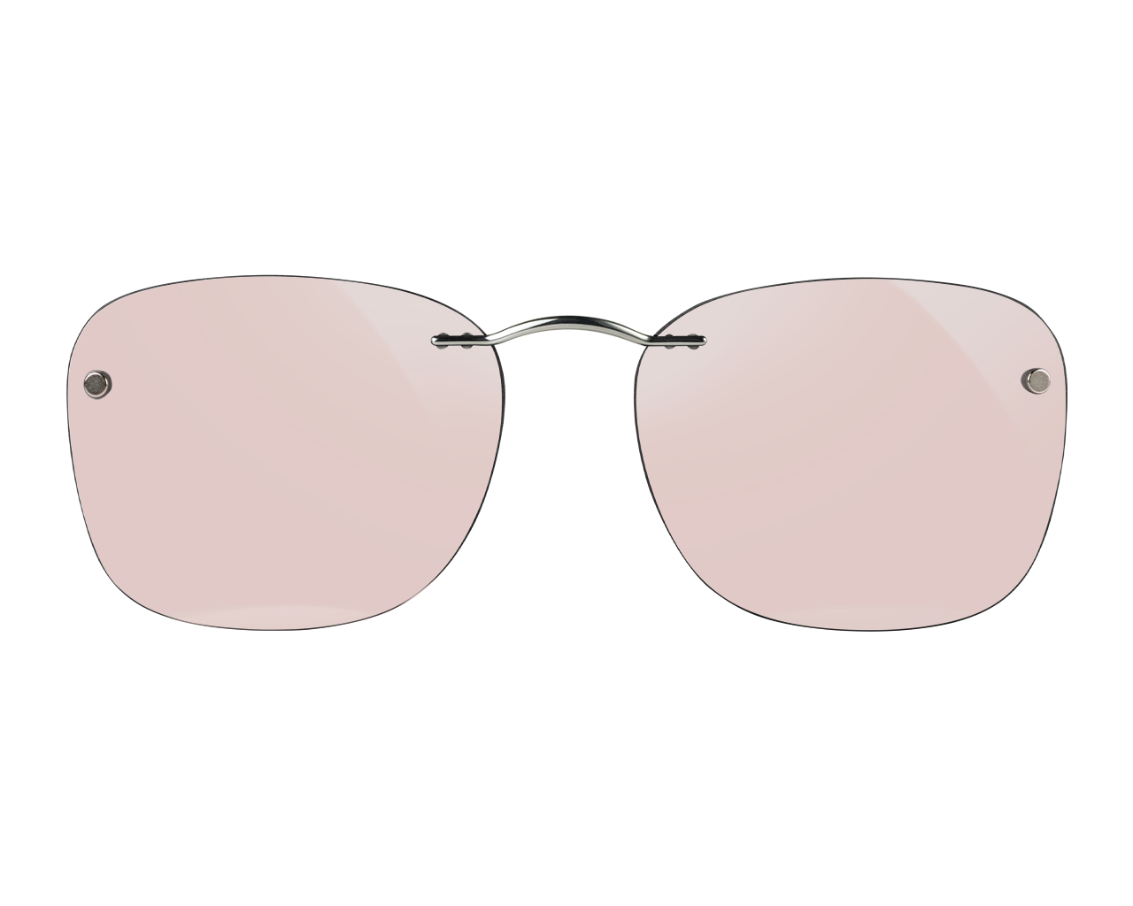 Chemistrie FL-41 clip with a rose-tinted lens.