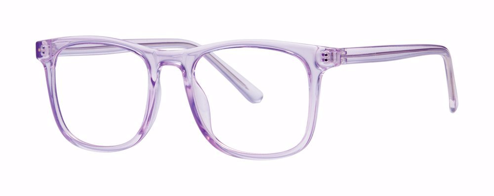 Testify frame in lilac crystal