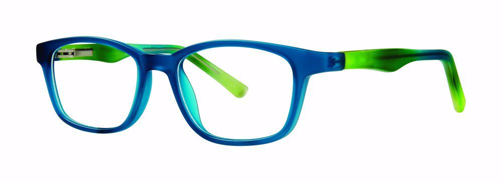 Vibrant frame in teal matte