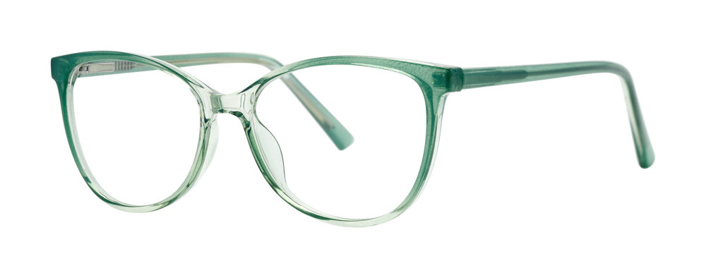 Congenial frame in mint crystal fade