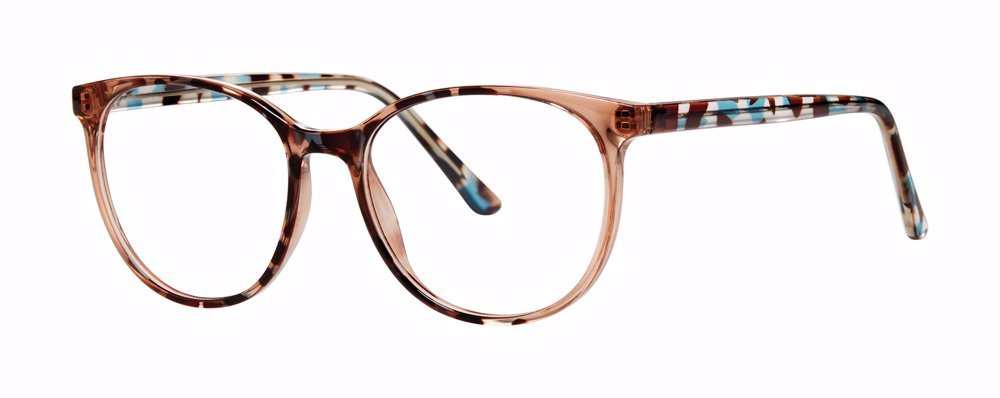 Amicable frame in brown/blue tort
